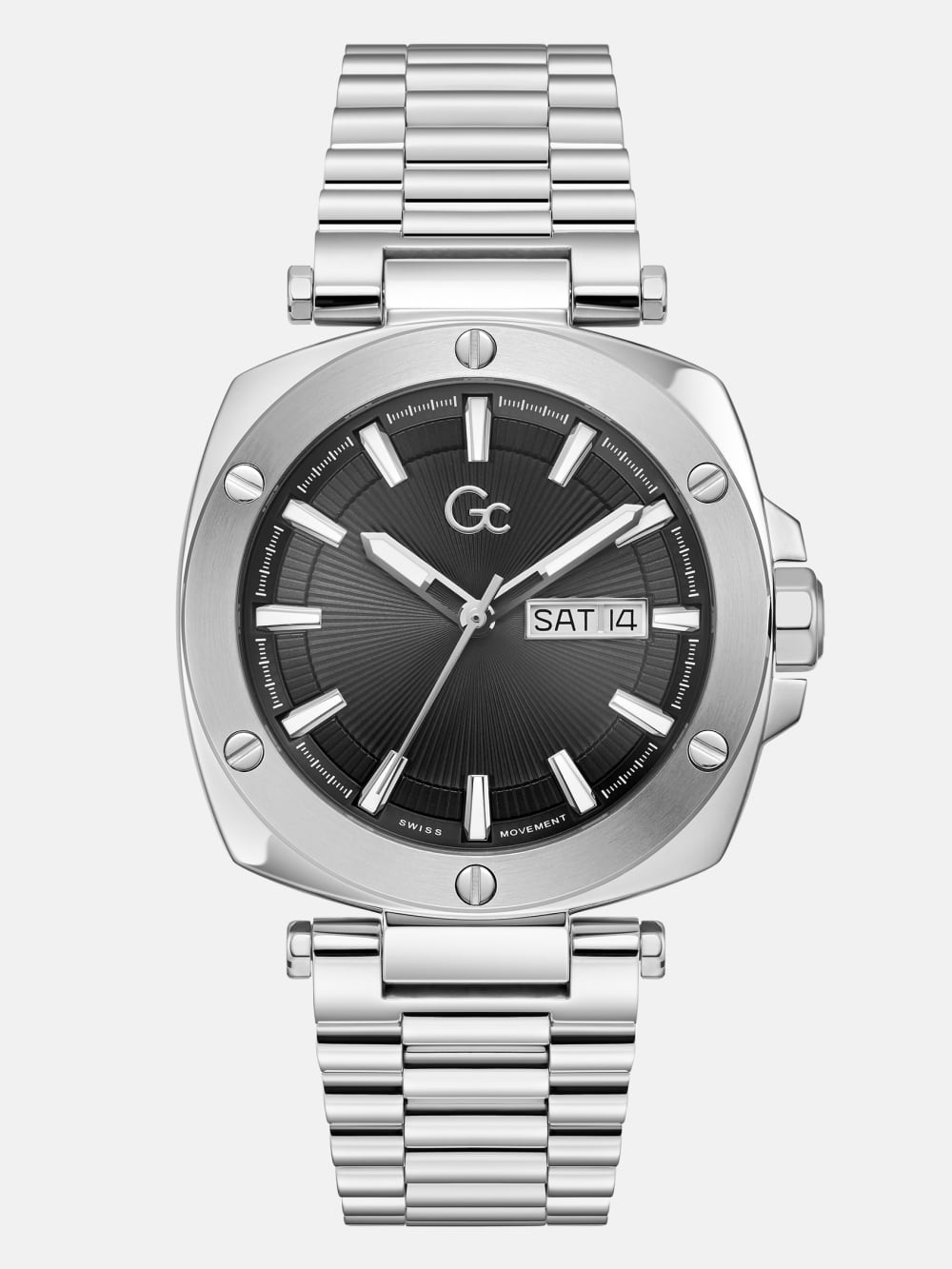 GC Stainless Steel analogue watch
