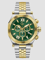 Gc Two-Tone Chronograph Watch