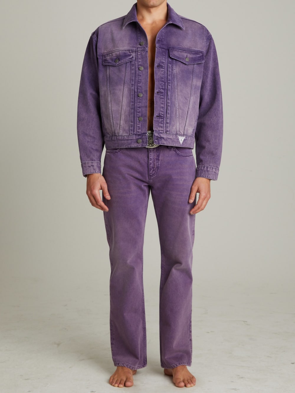 Vintage Denim Straight Jeans