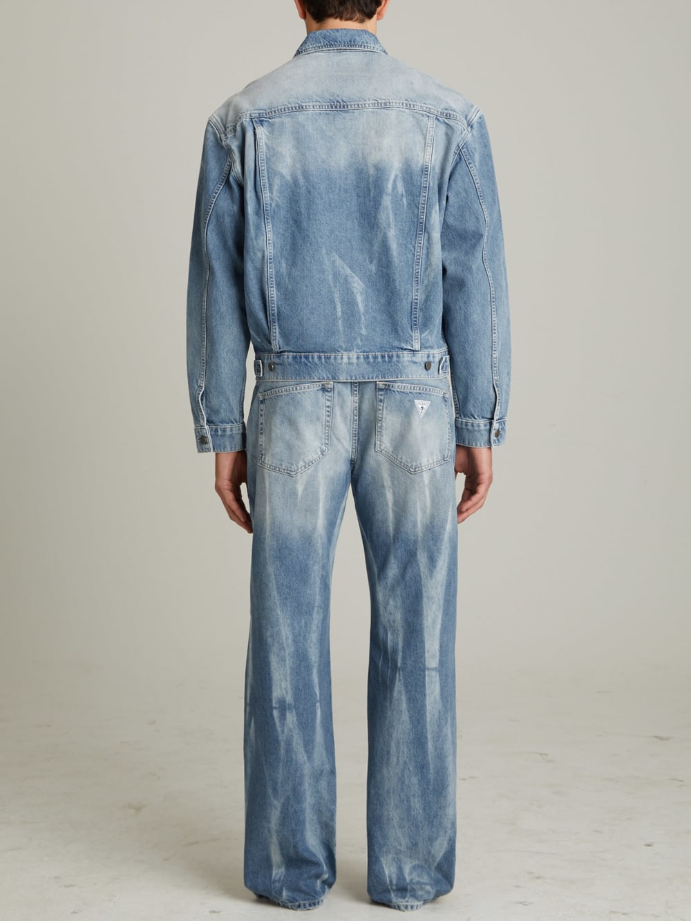 Vintage Denim Straight Jeans