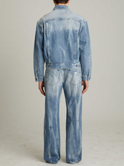 Vintage Denim Straight Jeans