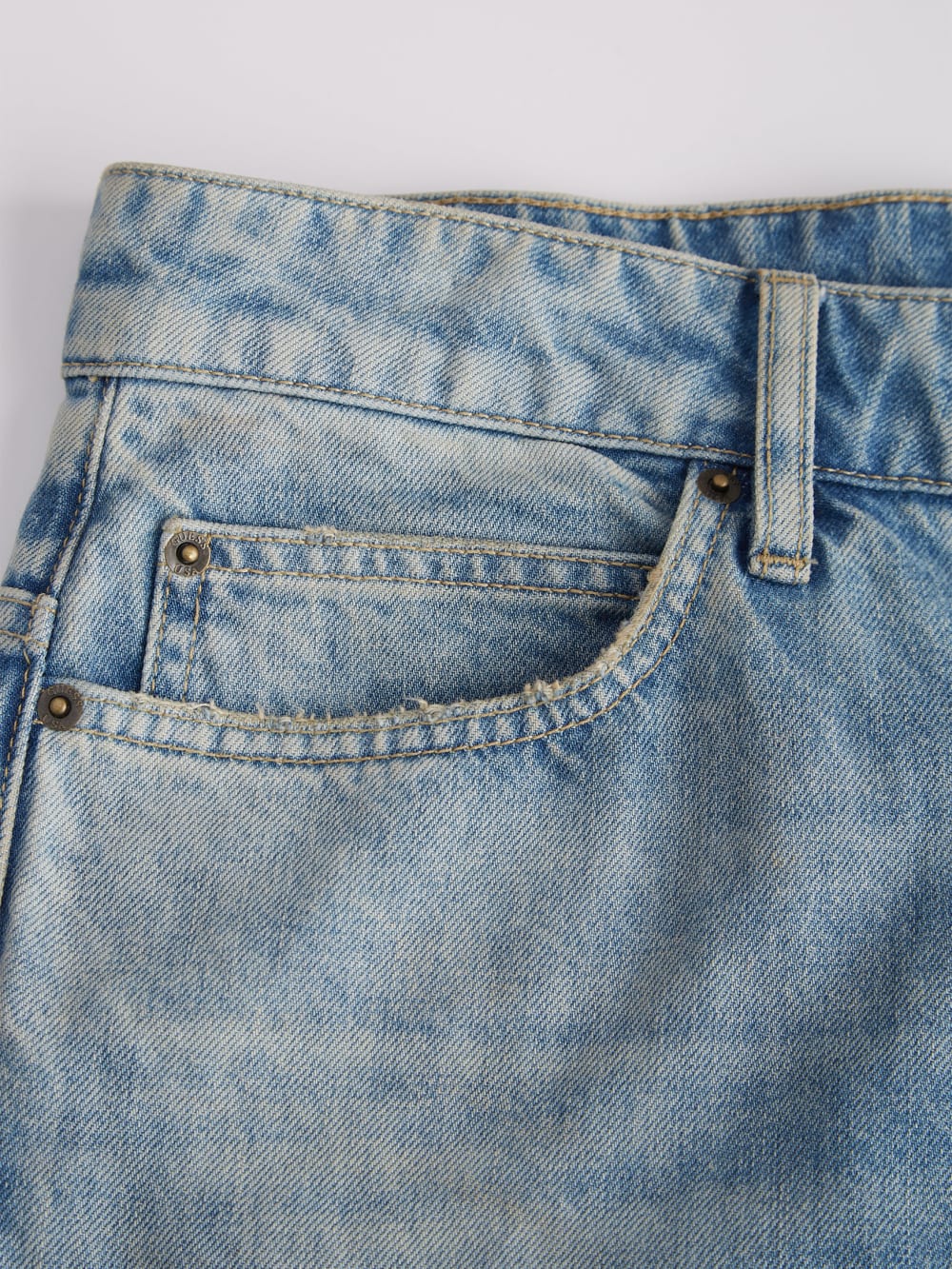 Vintage Denim Straight Jeans