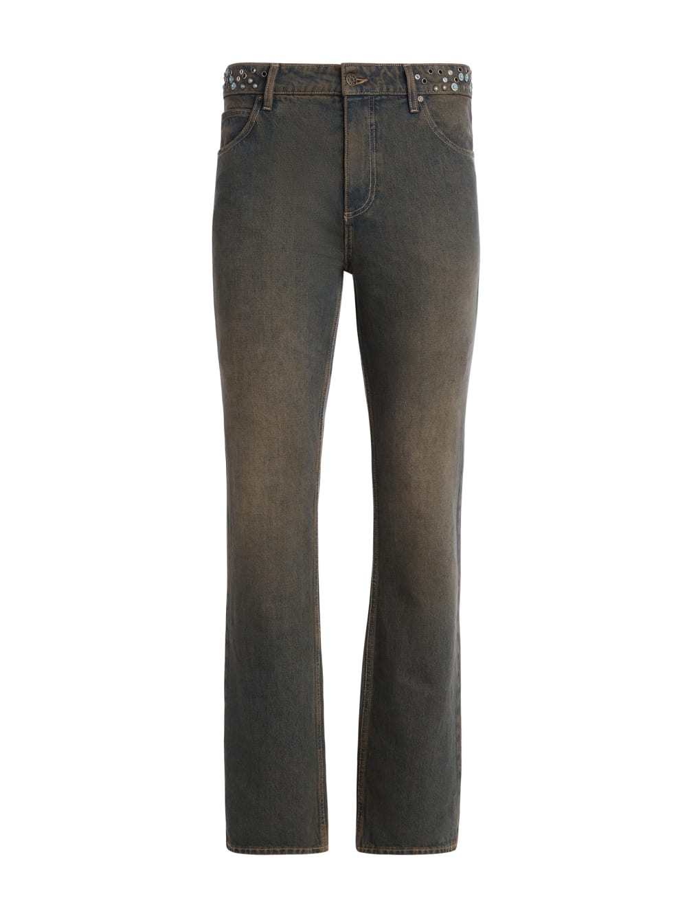 embellished flare pants