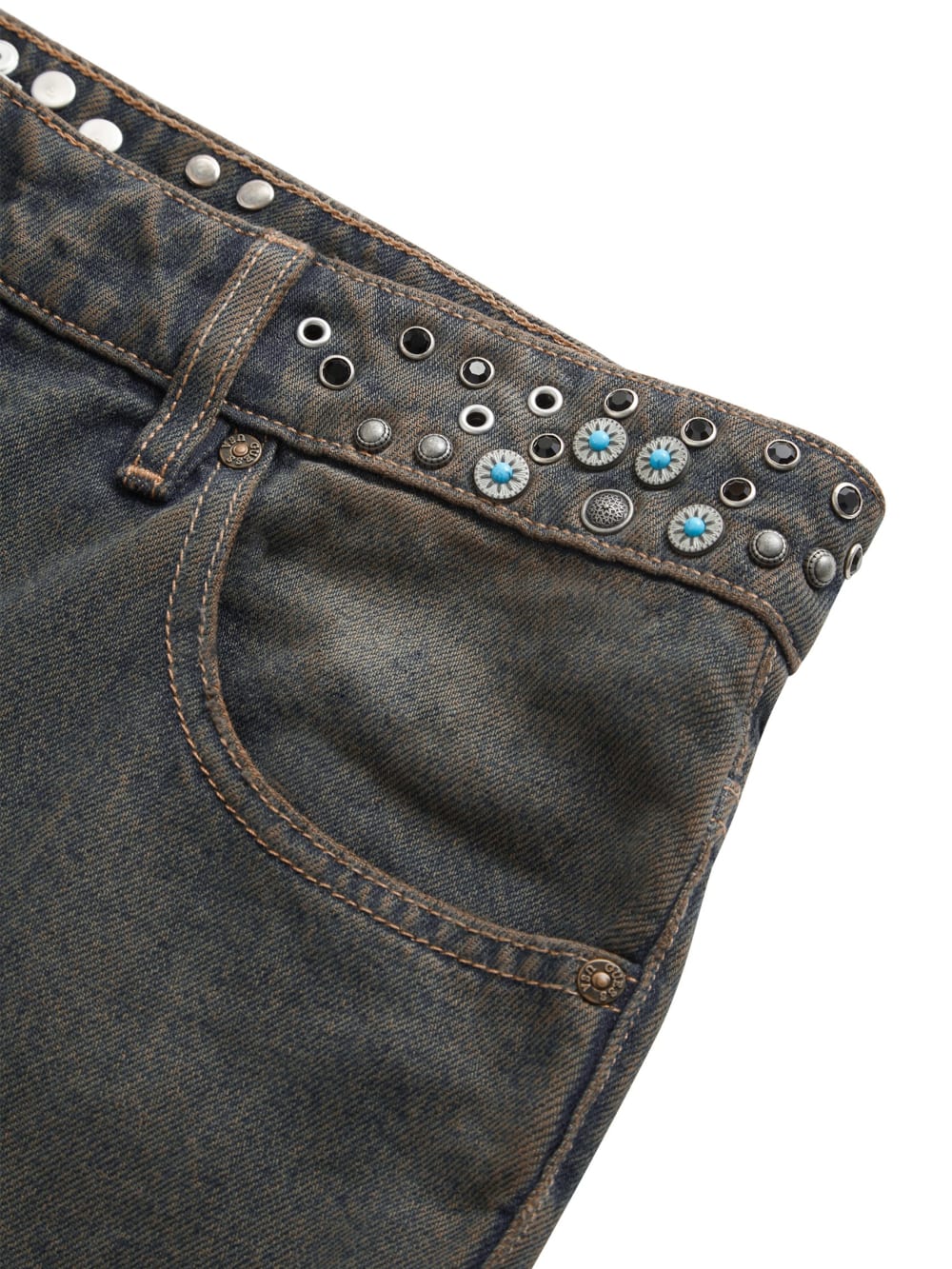 embellished flare pants