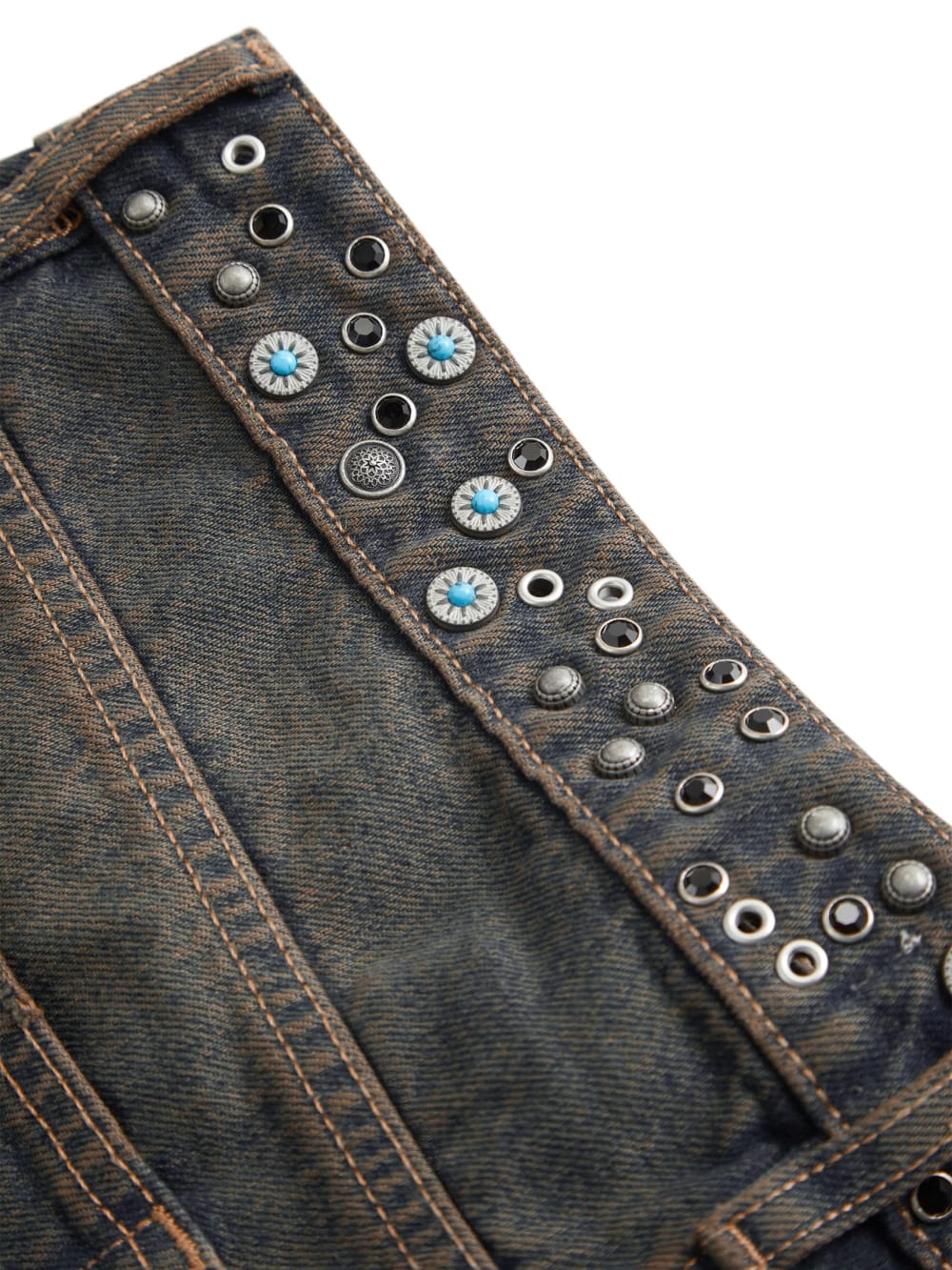 embellished flare pants