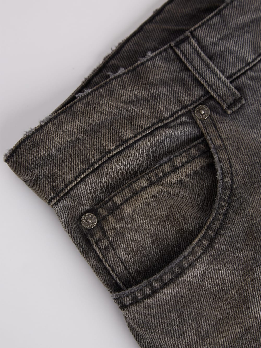 Vintage Denim Straight Jeans