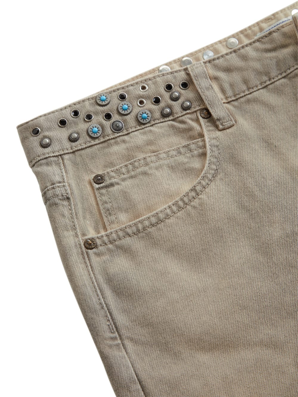 embellished flare pants