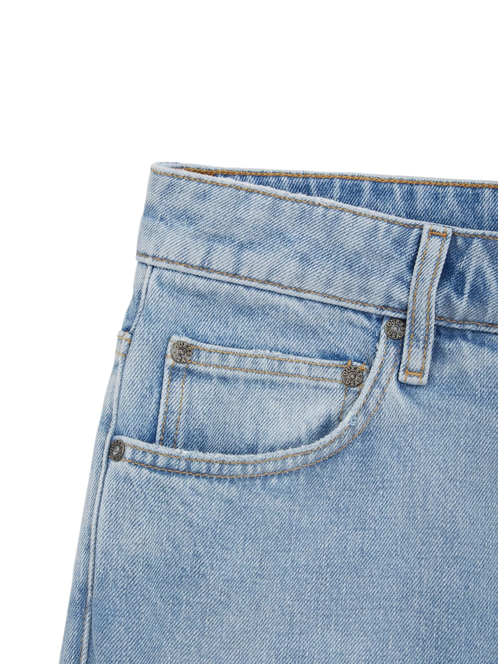 Straight Indigo Denim Pants