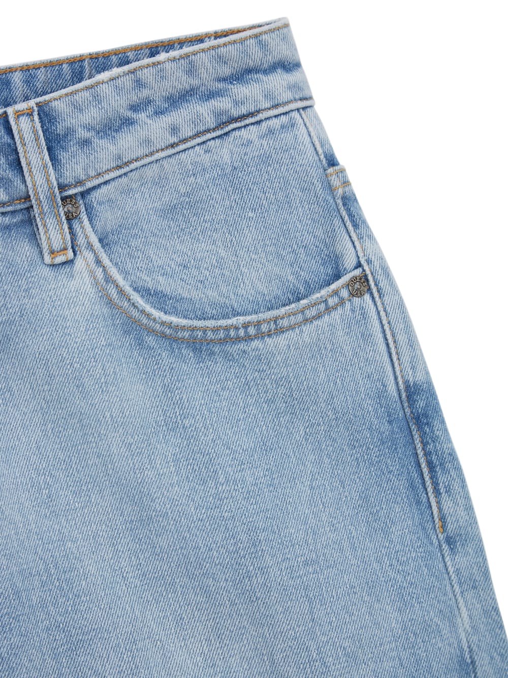 Straight Indigo Denim Pants