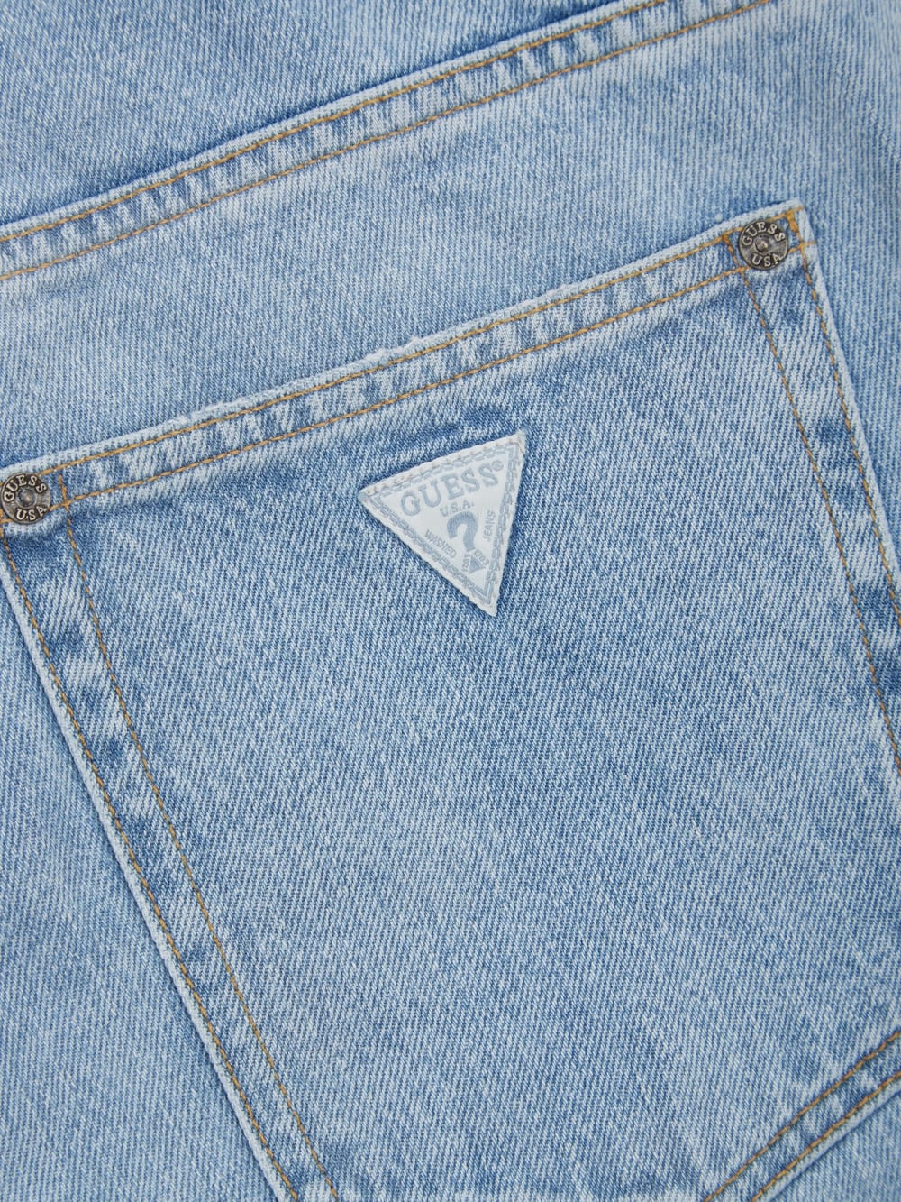 Straight Indigo Denim Pants