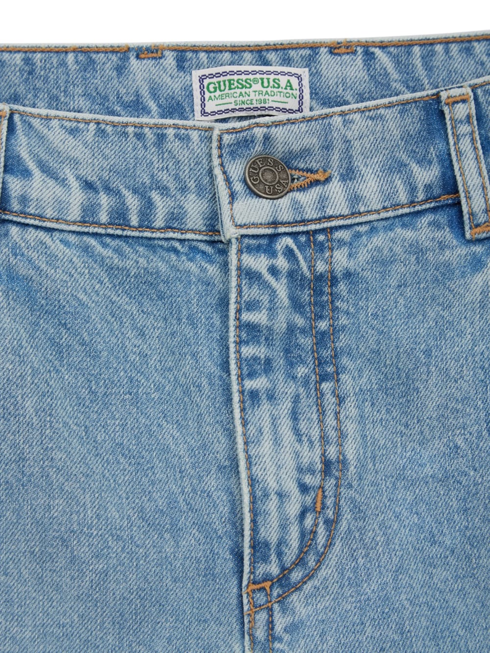 Indigo Denim Flare Pants