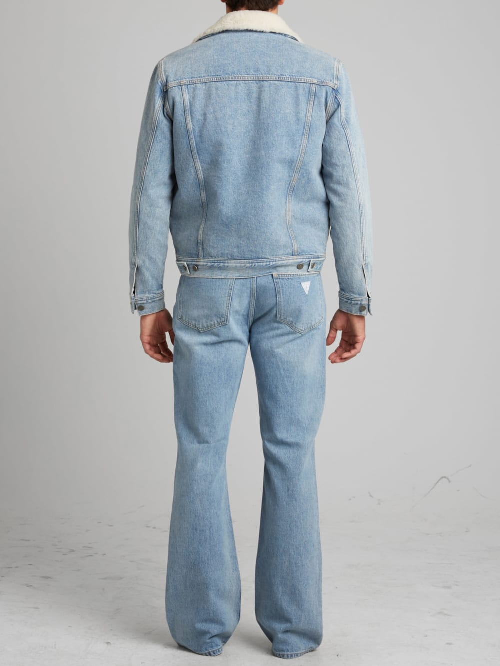 Indigo Denim Flare Pants