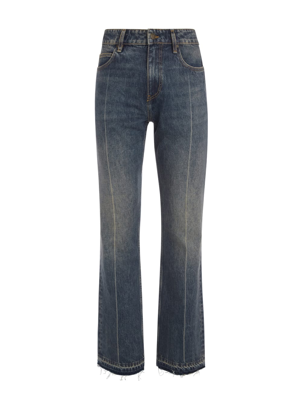 vintage light washed denim pant