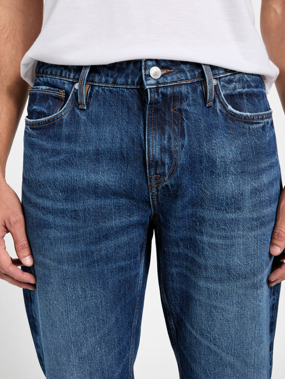 Angels Slim-Fit Straight Jeans