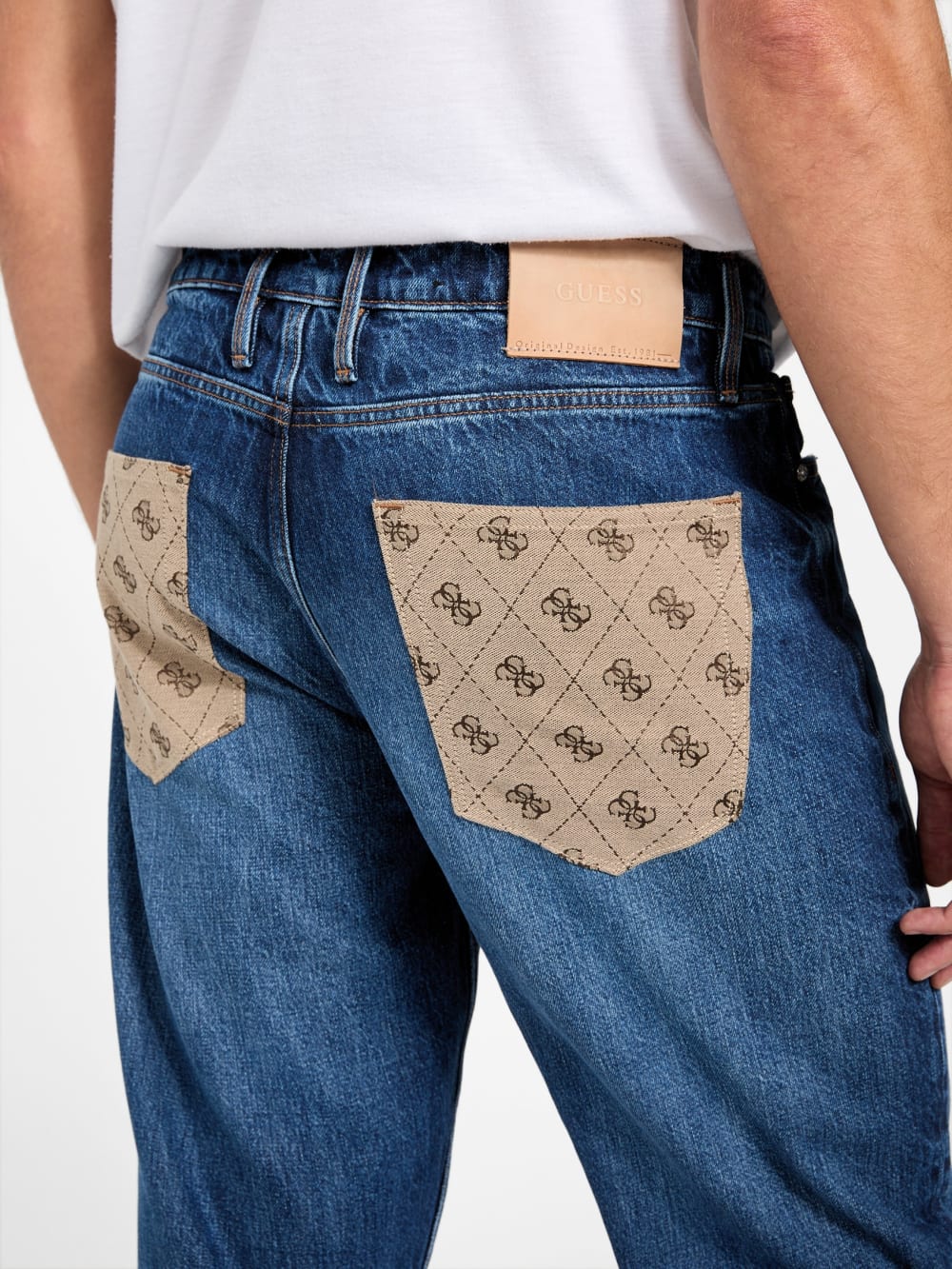 Angels Slim-Fit Straight Jeans