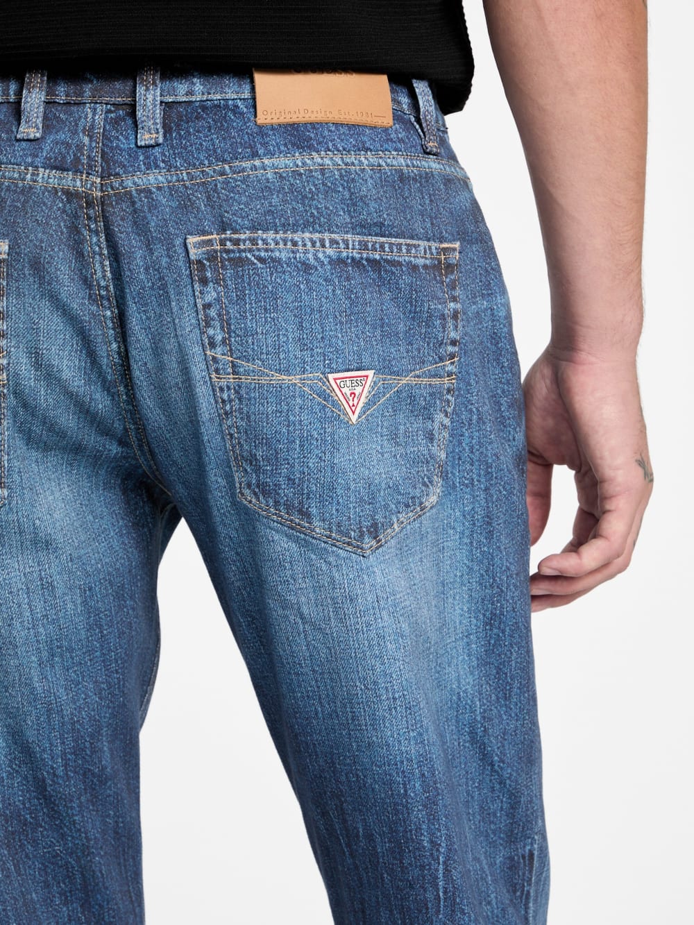 Eco Angels Slim-Fit Straight Jeans