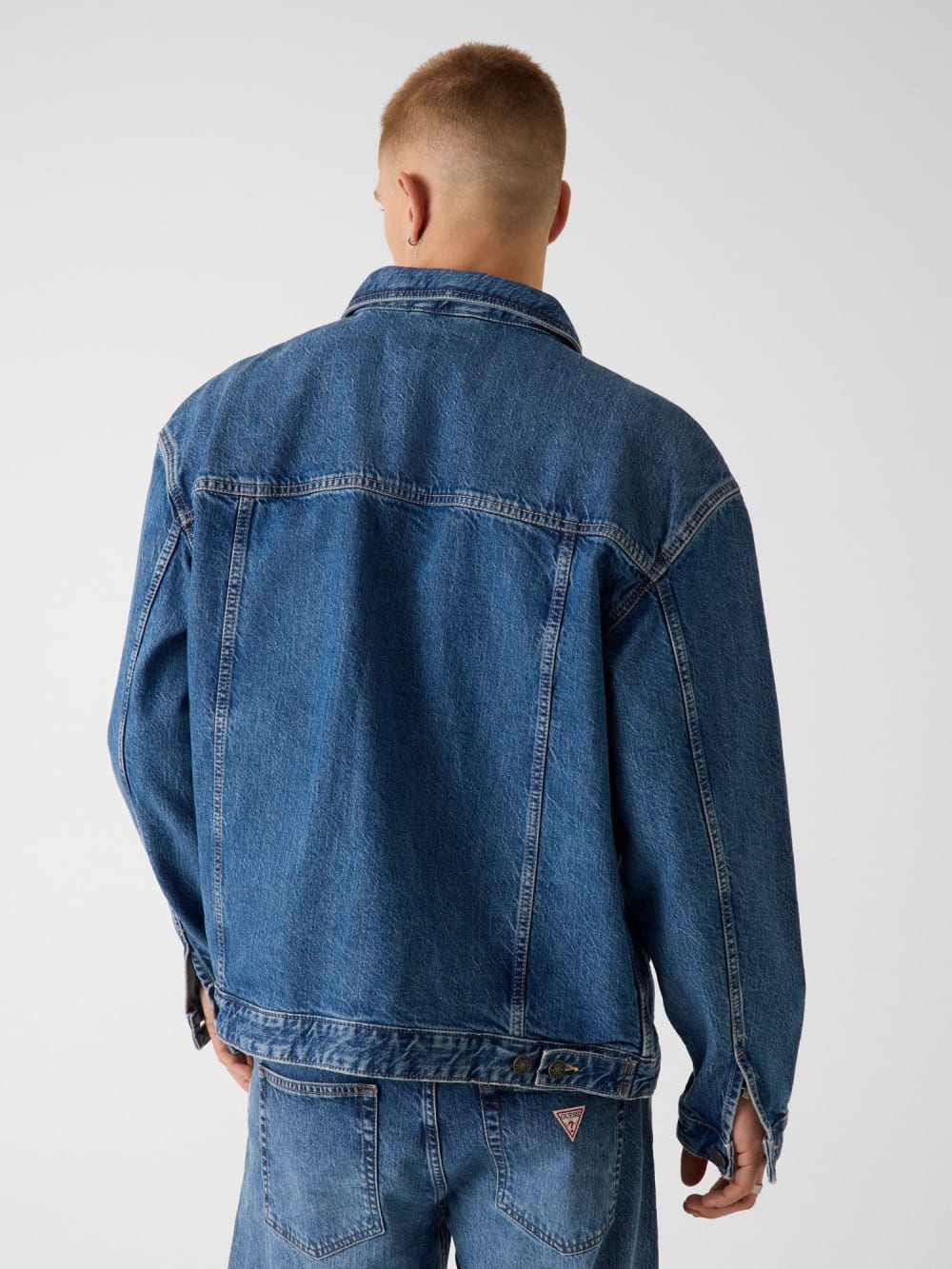 Oversized Denim Trucker Jacket