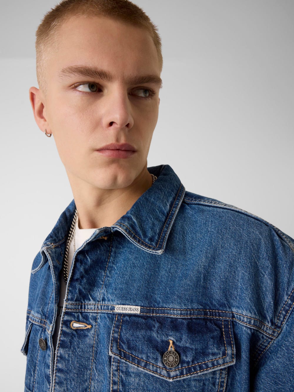 Oversized Denim Trucker Jacket
