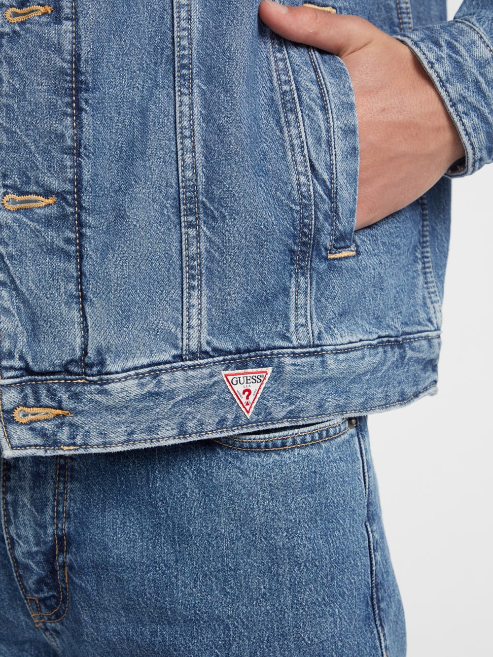 Oversized Denim Trucker Jacket