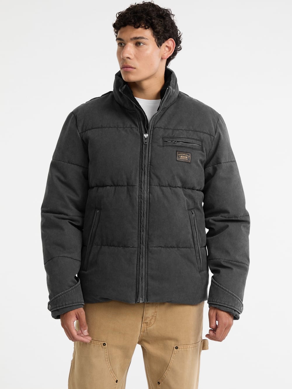 GUESS Originals Canvas Puffer Jacket