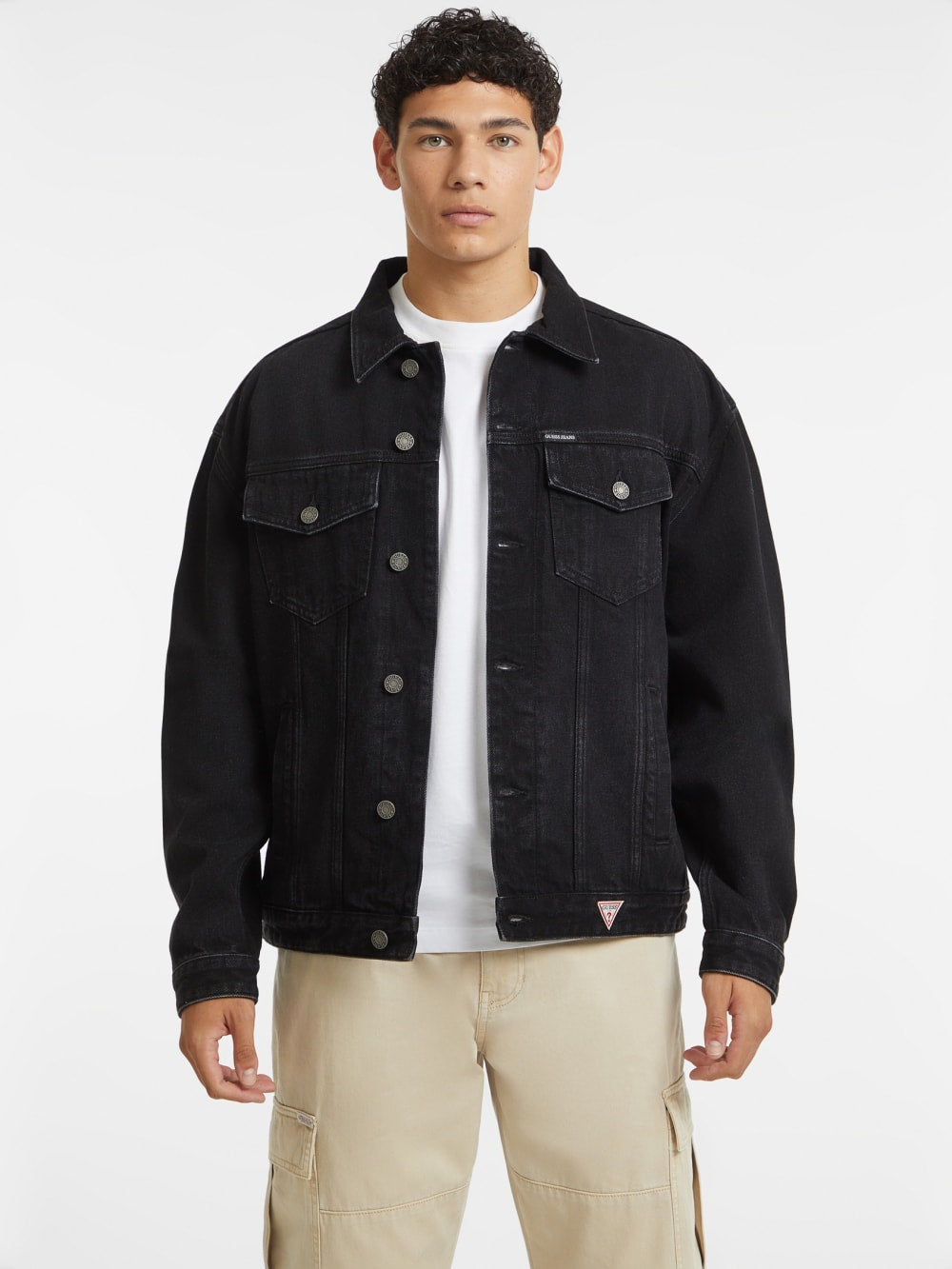 Oversized Denim Trucker Jacket