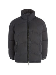 brushed twill puffer