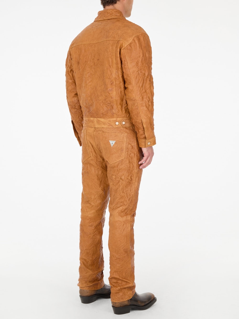 leather trucker jacket