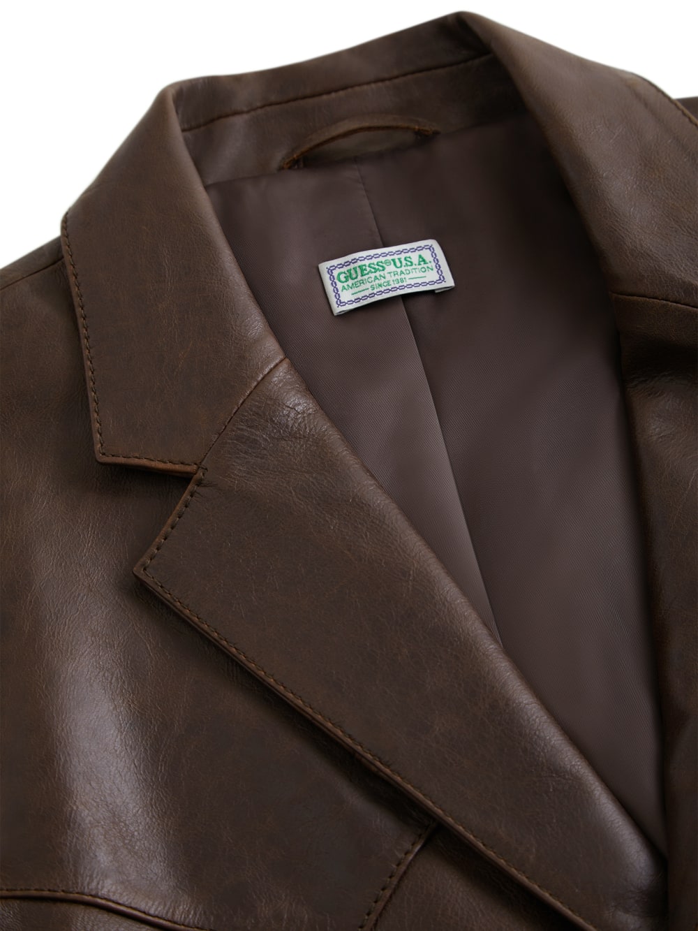 leather blazer