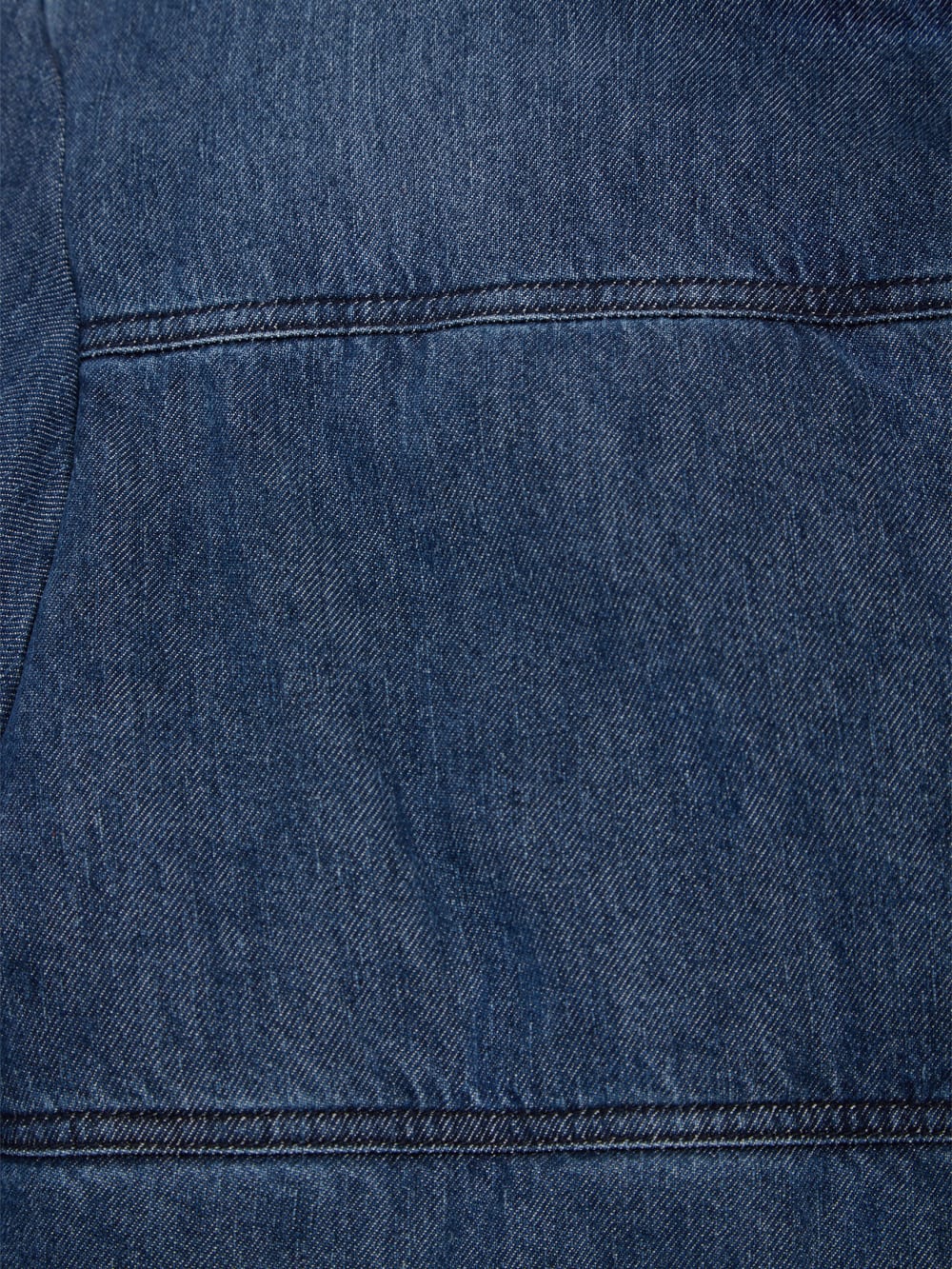 Denim Puffer Jacket