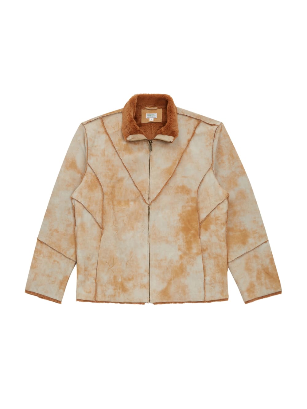 Leather Sherpa Jacket