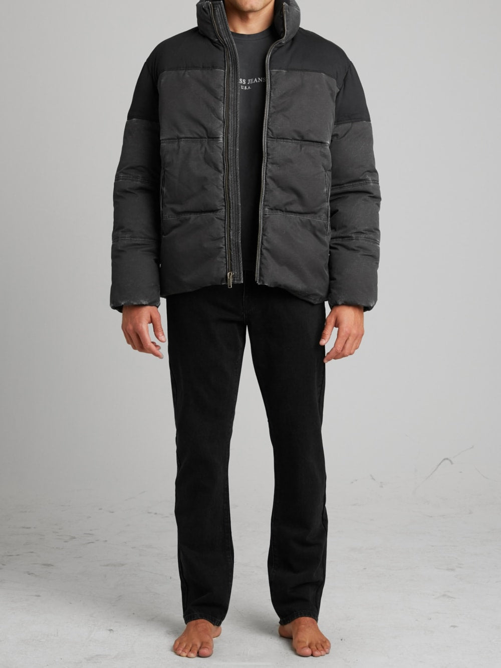 Canvas Puffer Jacket