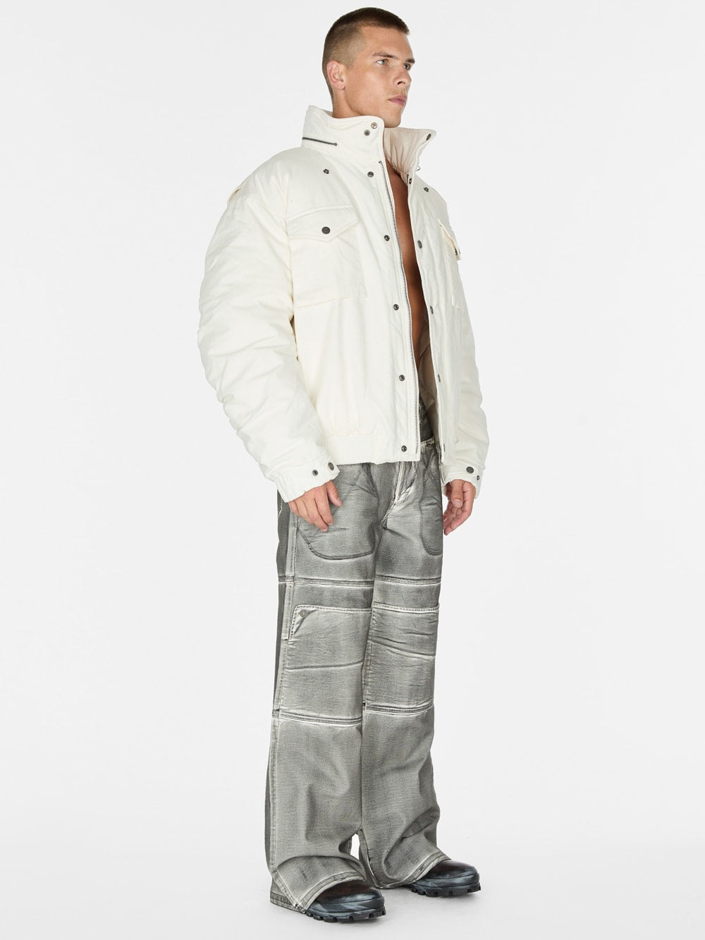 cotton ripstop parka jacket
