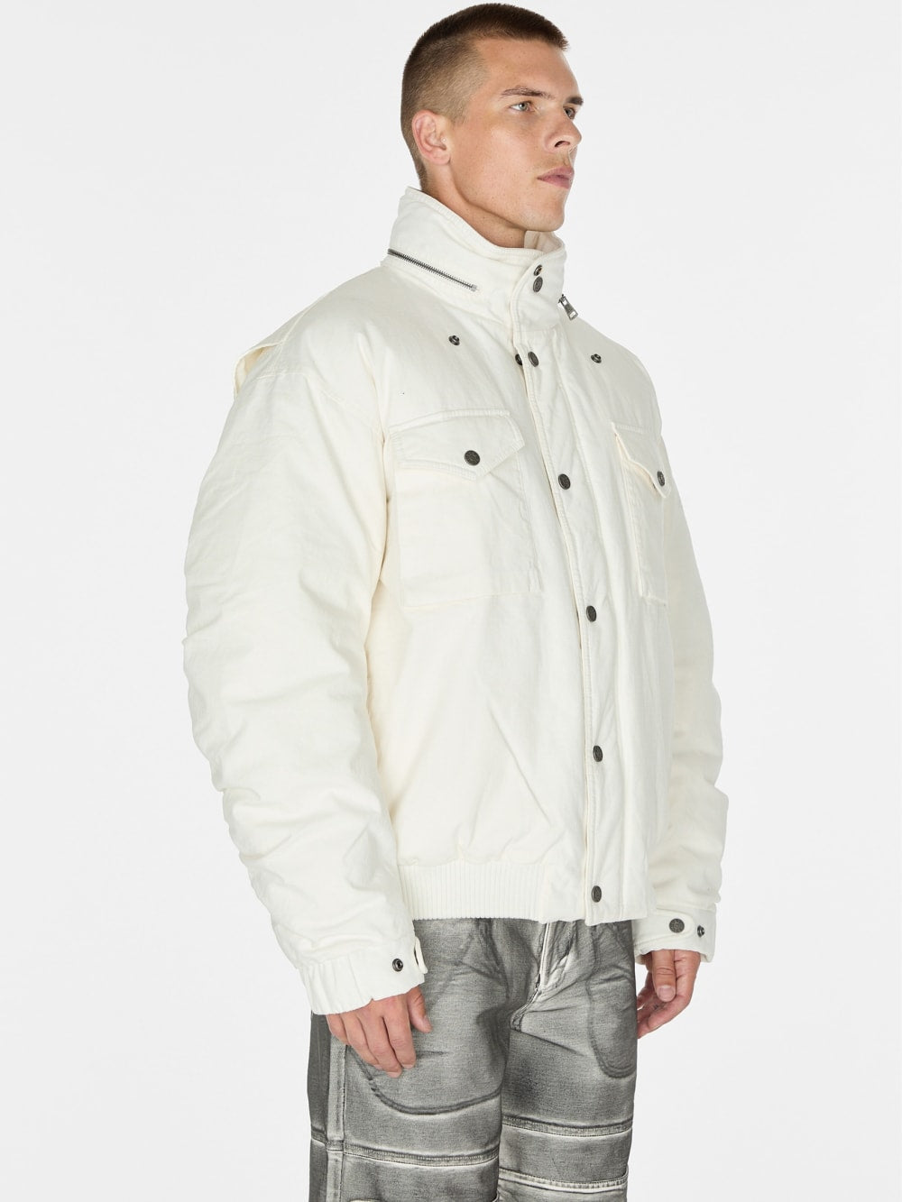 cotton ripstop parka jacket