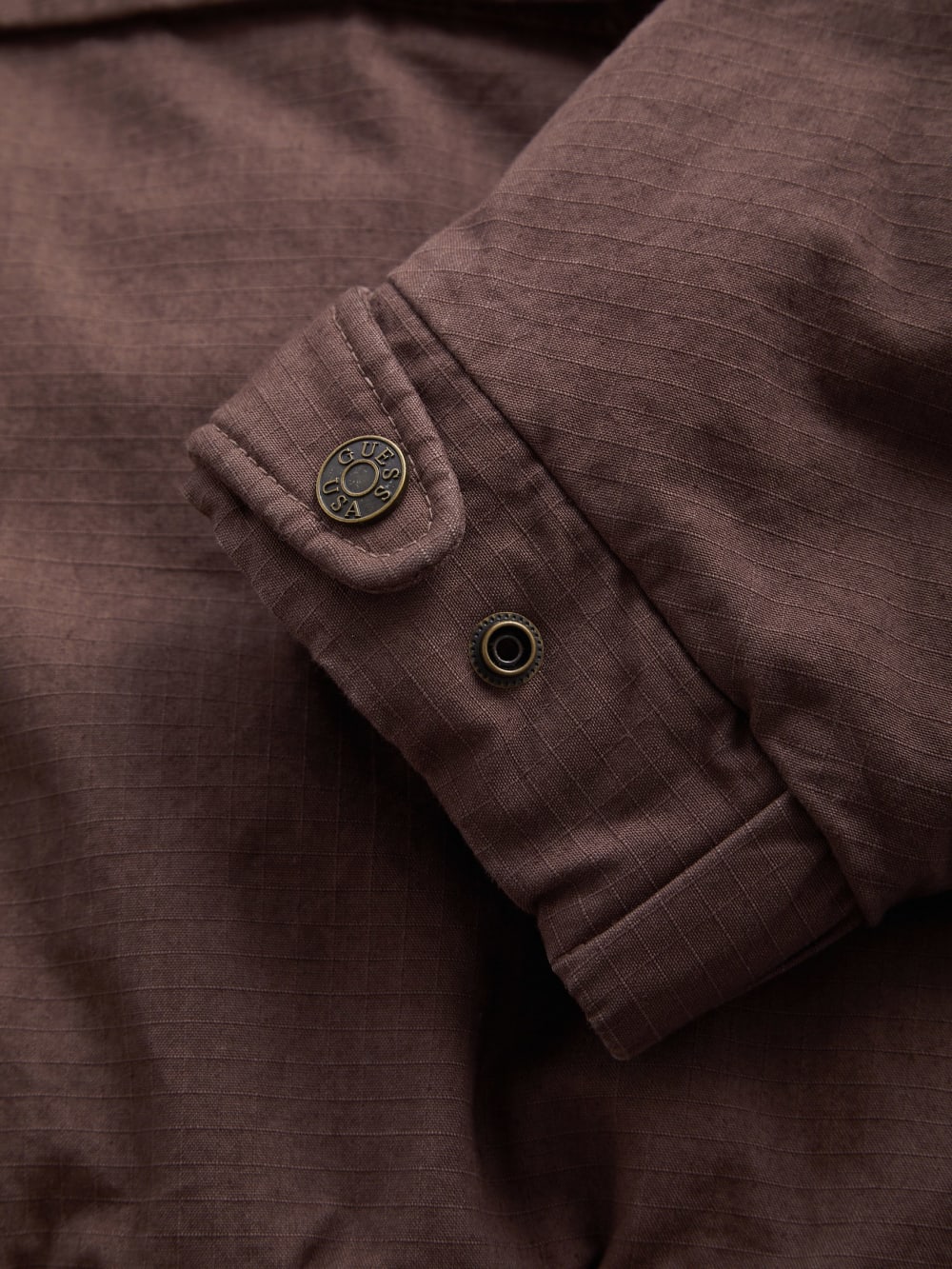 cotton ripstop parka jacket