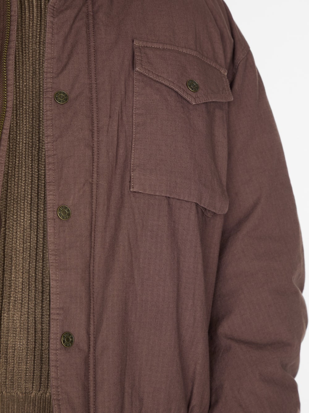cotton ripstop parka jacket
