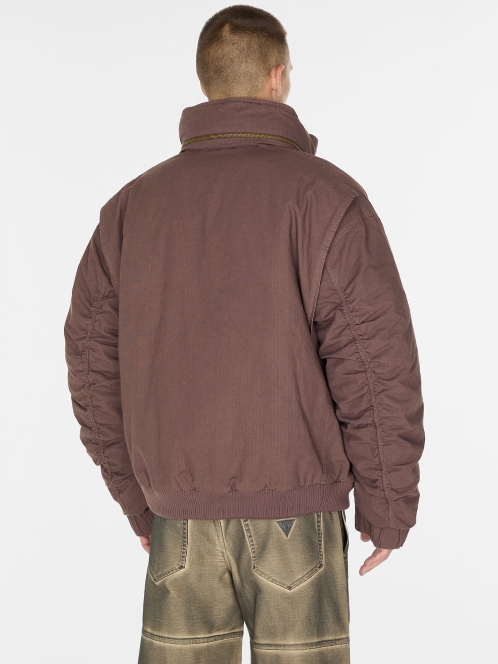 cotton ripstop parka jacket