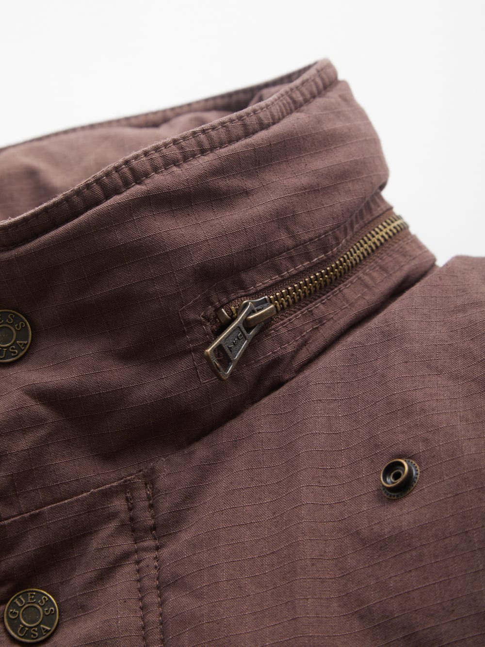 cotton ripstop parka jacket
