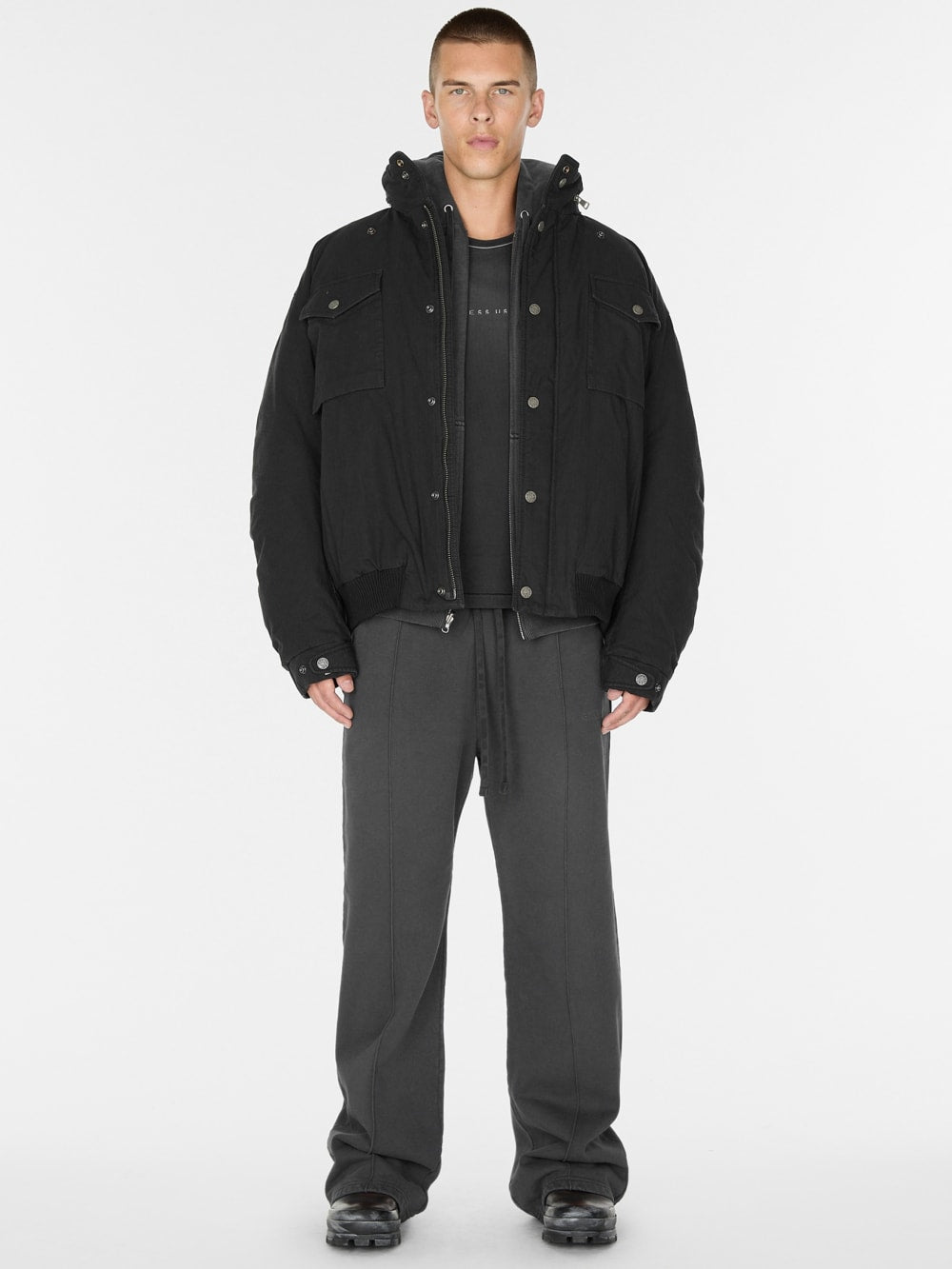 cotton ripstop parka jacket