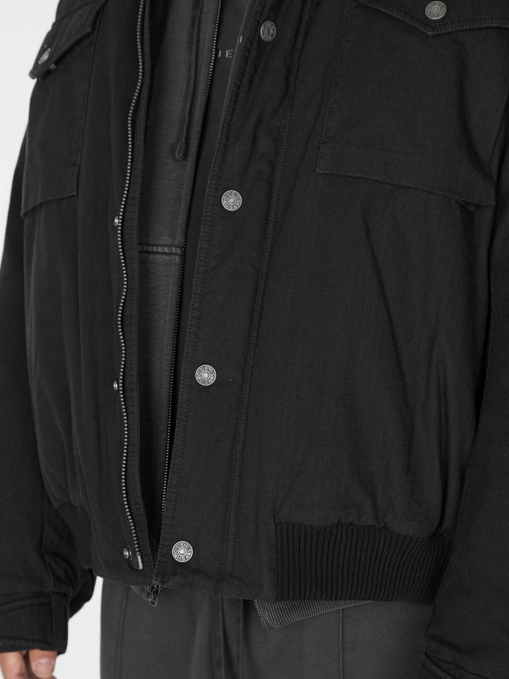 cotton ripstop parka jacket
