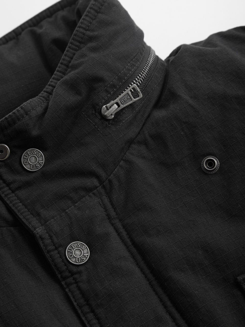 cotton ripstop parka jacket