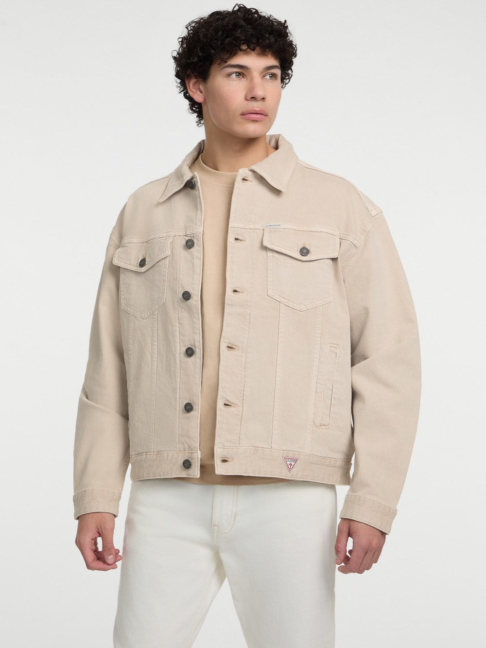 Oversized Denim Trucker Jacket