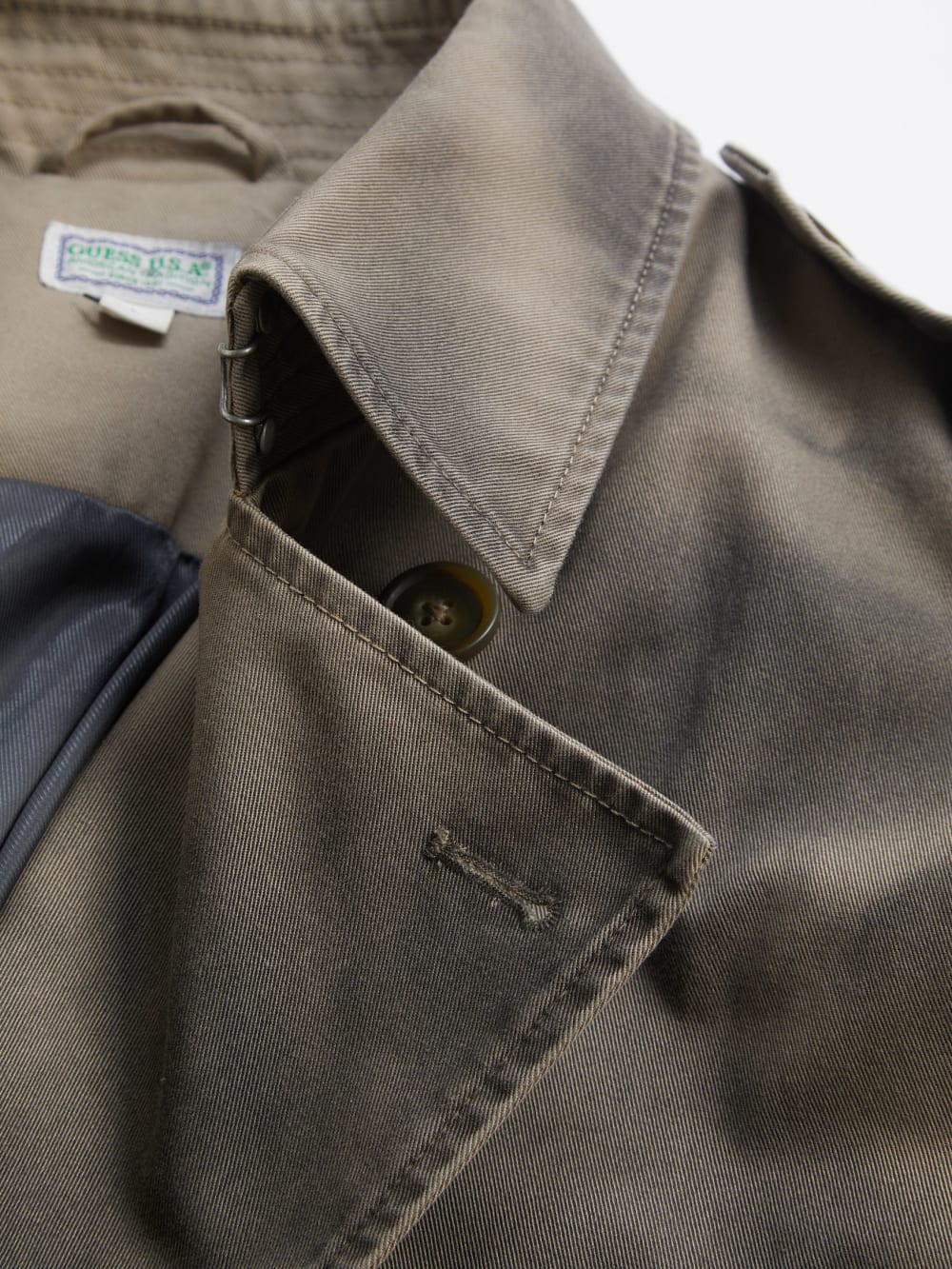 woven trench coat