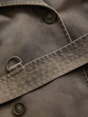 woven trench coat