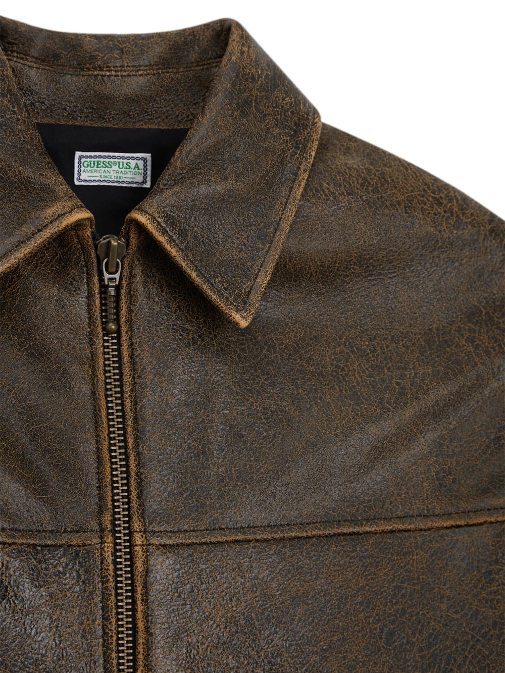 Cracked Leather Jacket