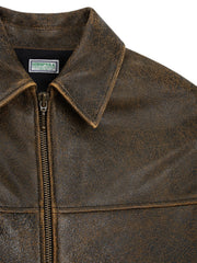 Cracked Leather Jacket