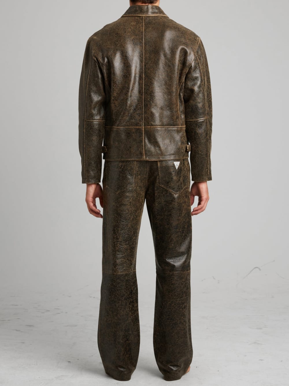 Cracked Leather Jacket