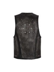 leather vest