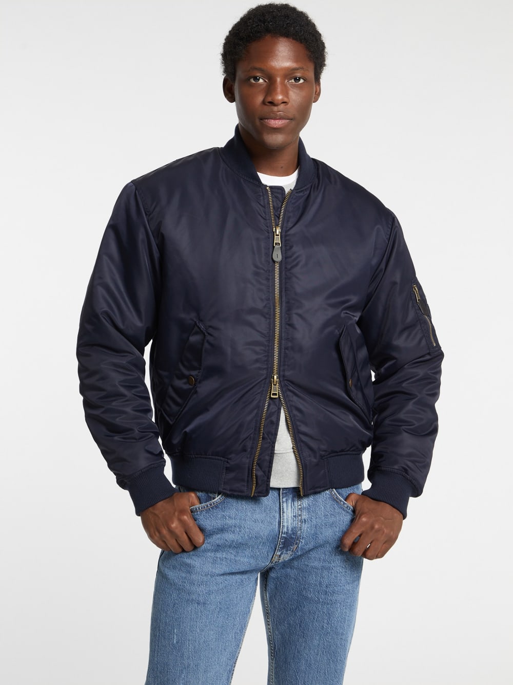 Nylon Flight Jacket