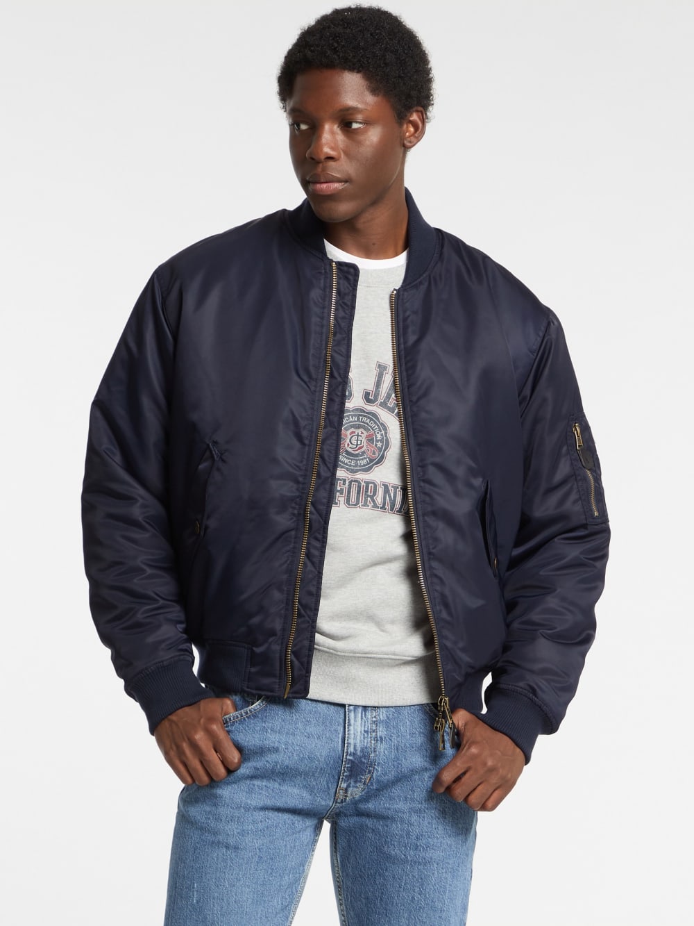 Nylon Flight Jacket