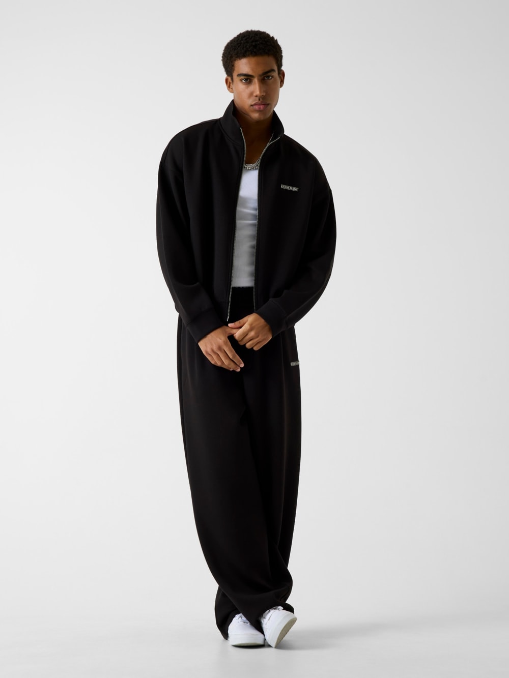 Scuba-Knit Logo Jacket
